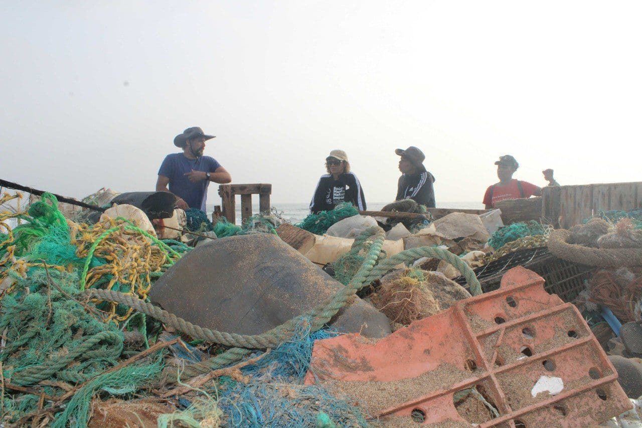 Campanha de Limpeza na ilha de Santa Luzia
